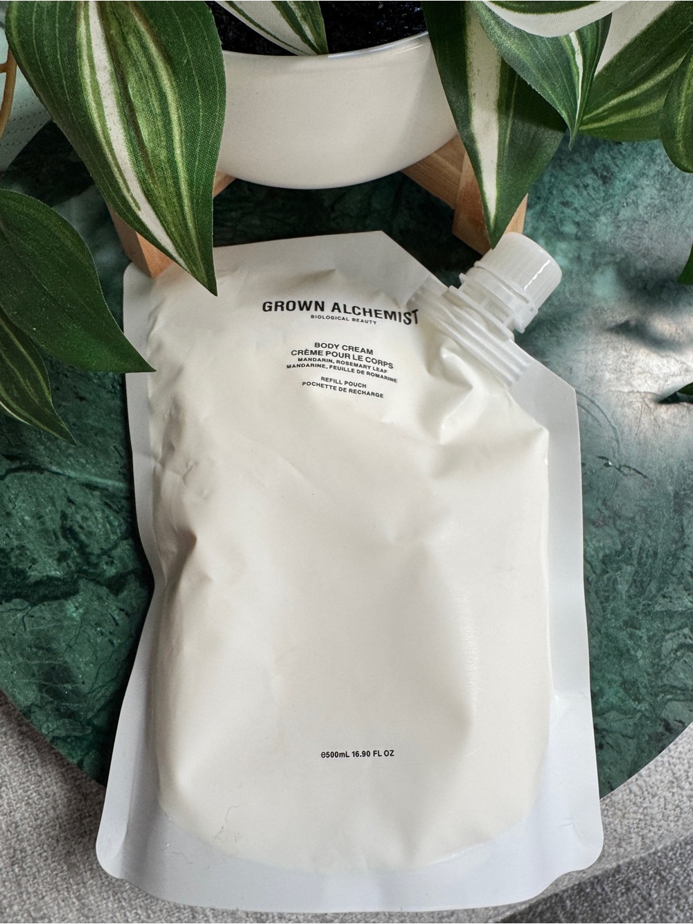 Grown Alchemist Restorative Body Cream Refill Pouch 500ml - NEW